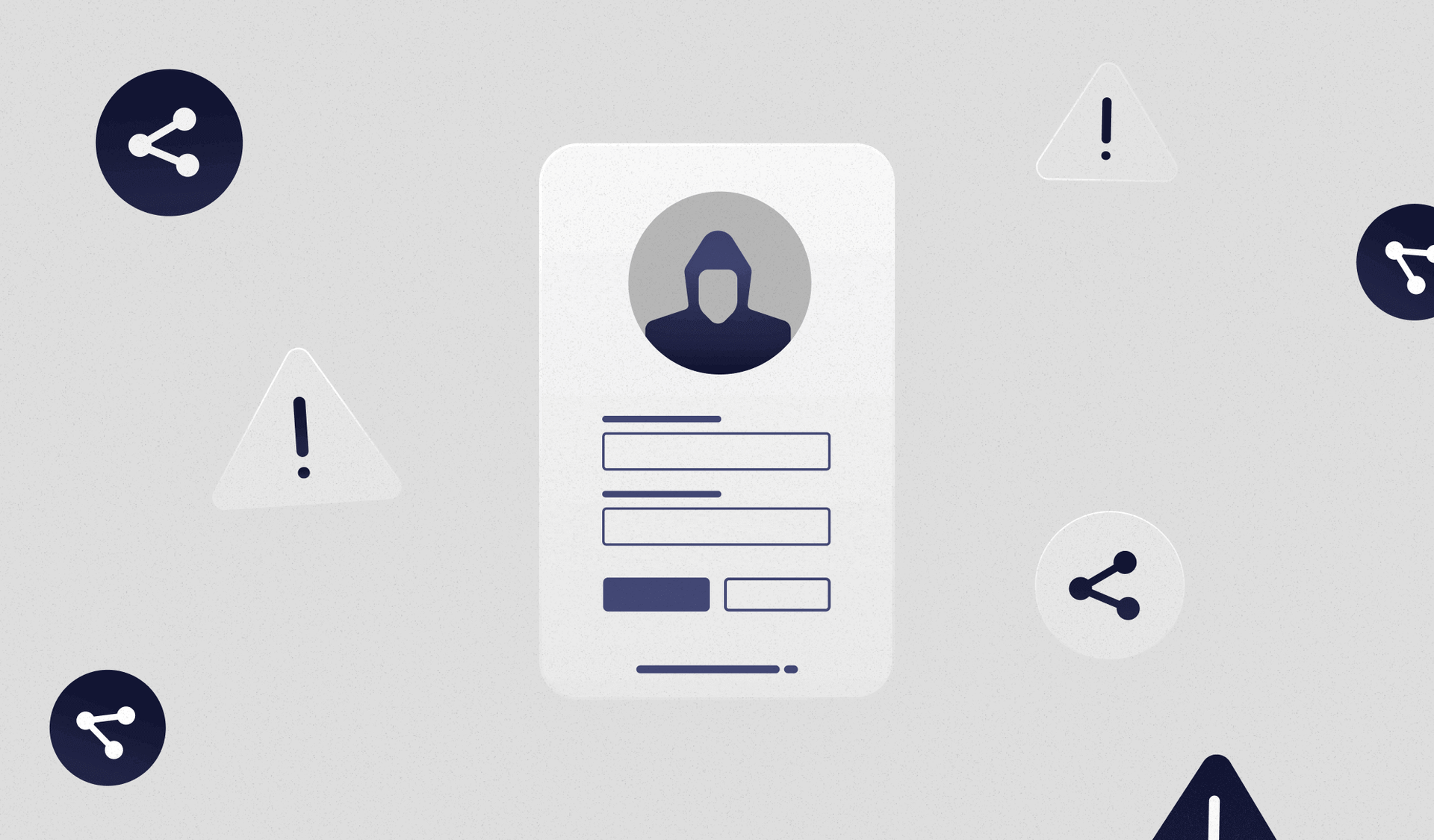 account sharing log in screen