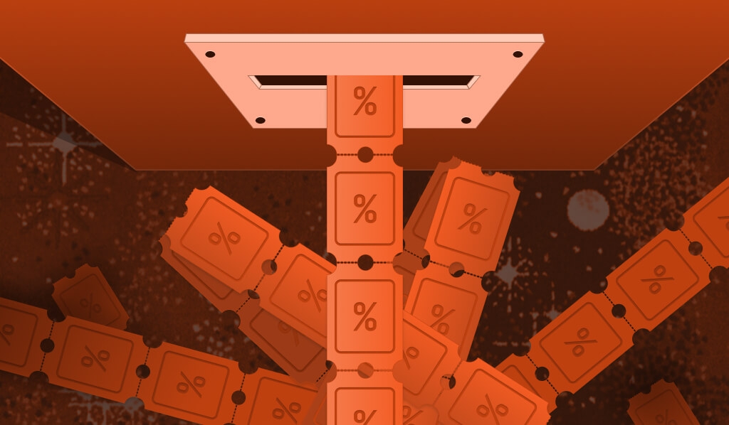 machine with multiple tickets coming out