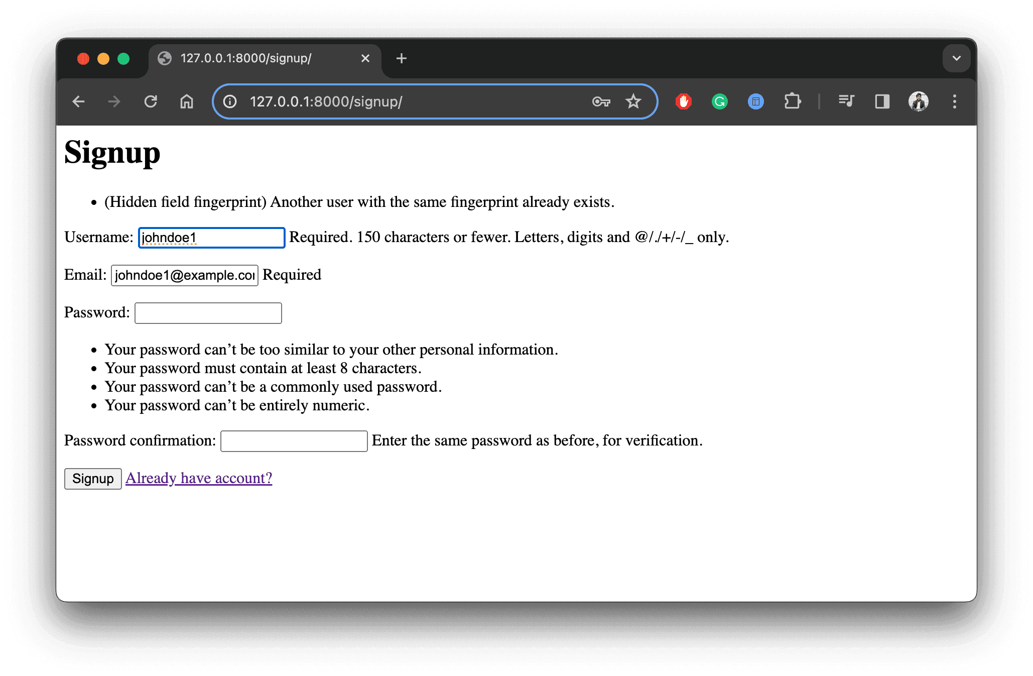 How to Integrate Fingerprinting Into Your Python Application