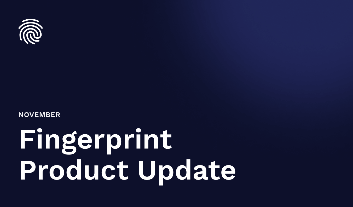 Product updates for November