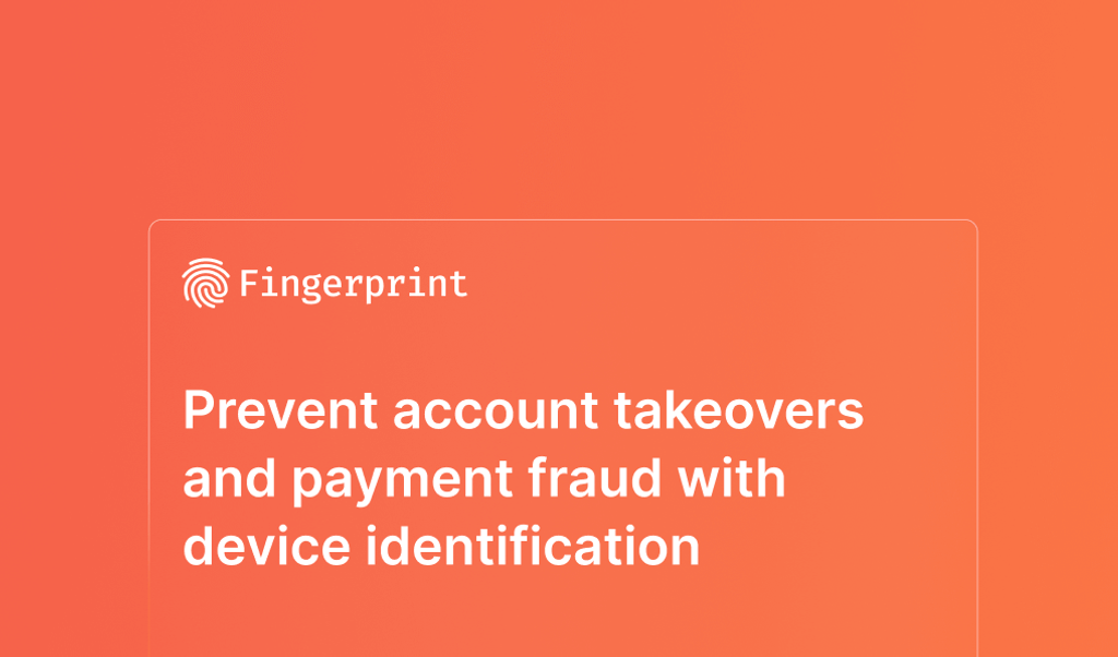 account takeovers device identification