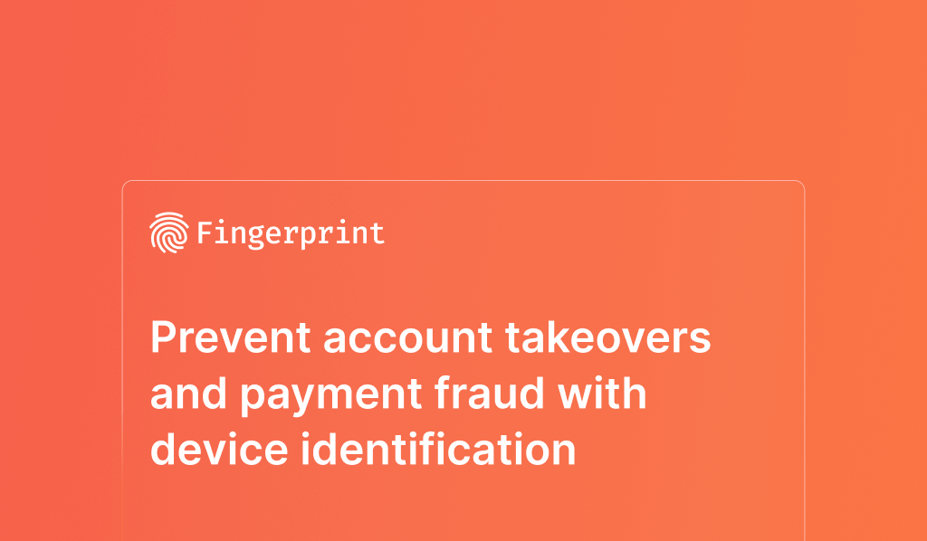 account takeovers device identification