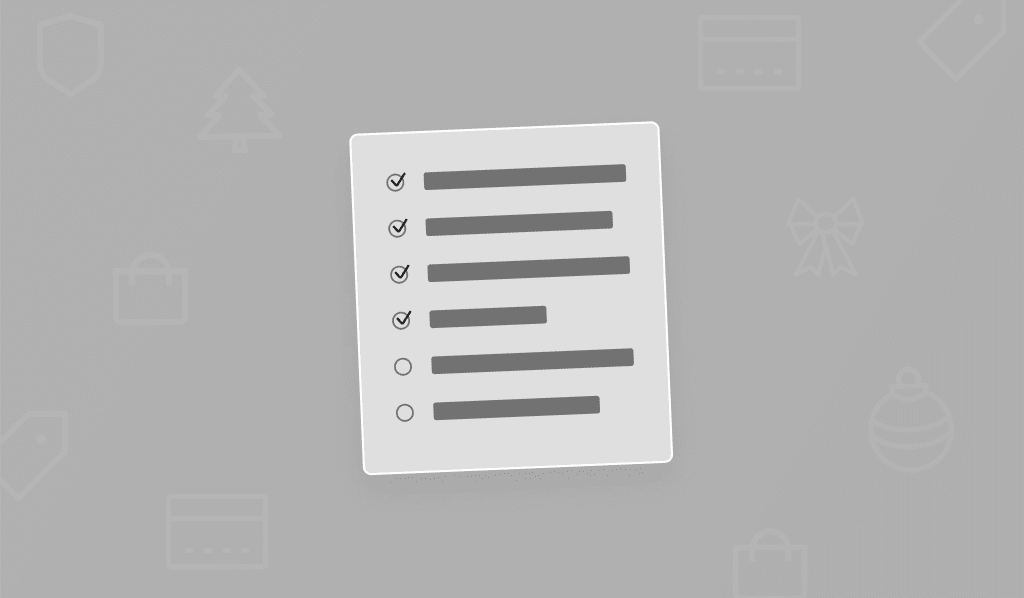 retailer checklist retailer checklist