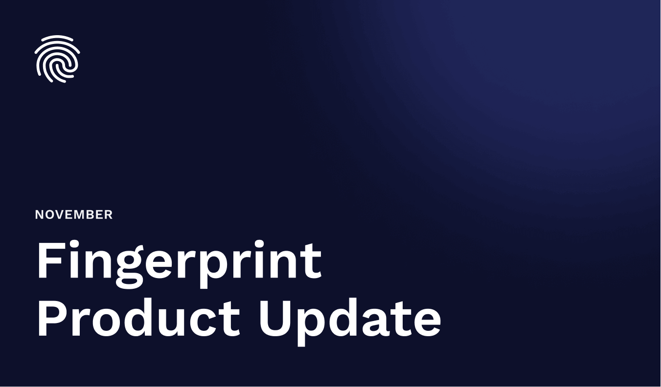 November 2021 product update November 2021 product update