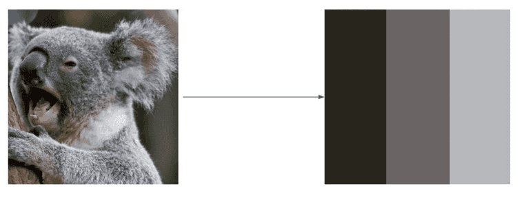 Color extraction example