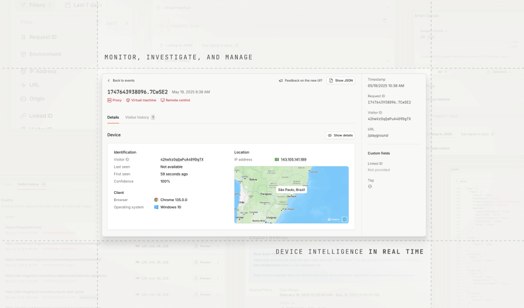 Product update: A smarter, faster dashboard — explore events & filter with confidence
